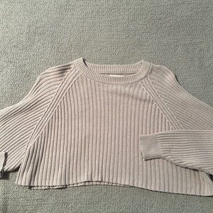 Aeropostale Copped Ribbed Sweater